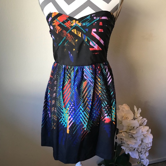 Roxy A-Line Mini Dress Size M - Picture 1 of 6